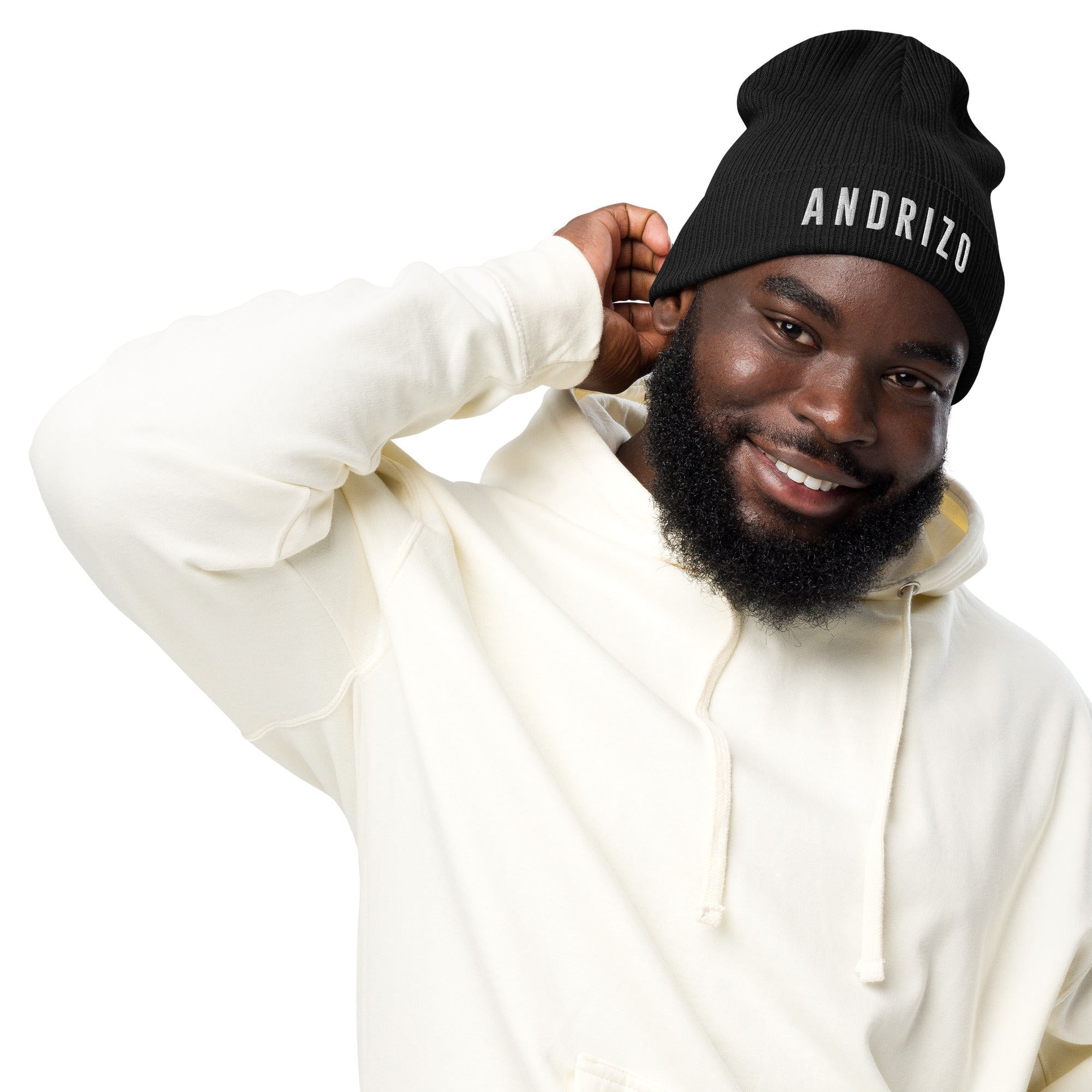 ANDRIZO Organic Ribbed Beanie